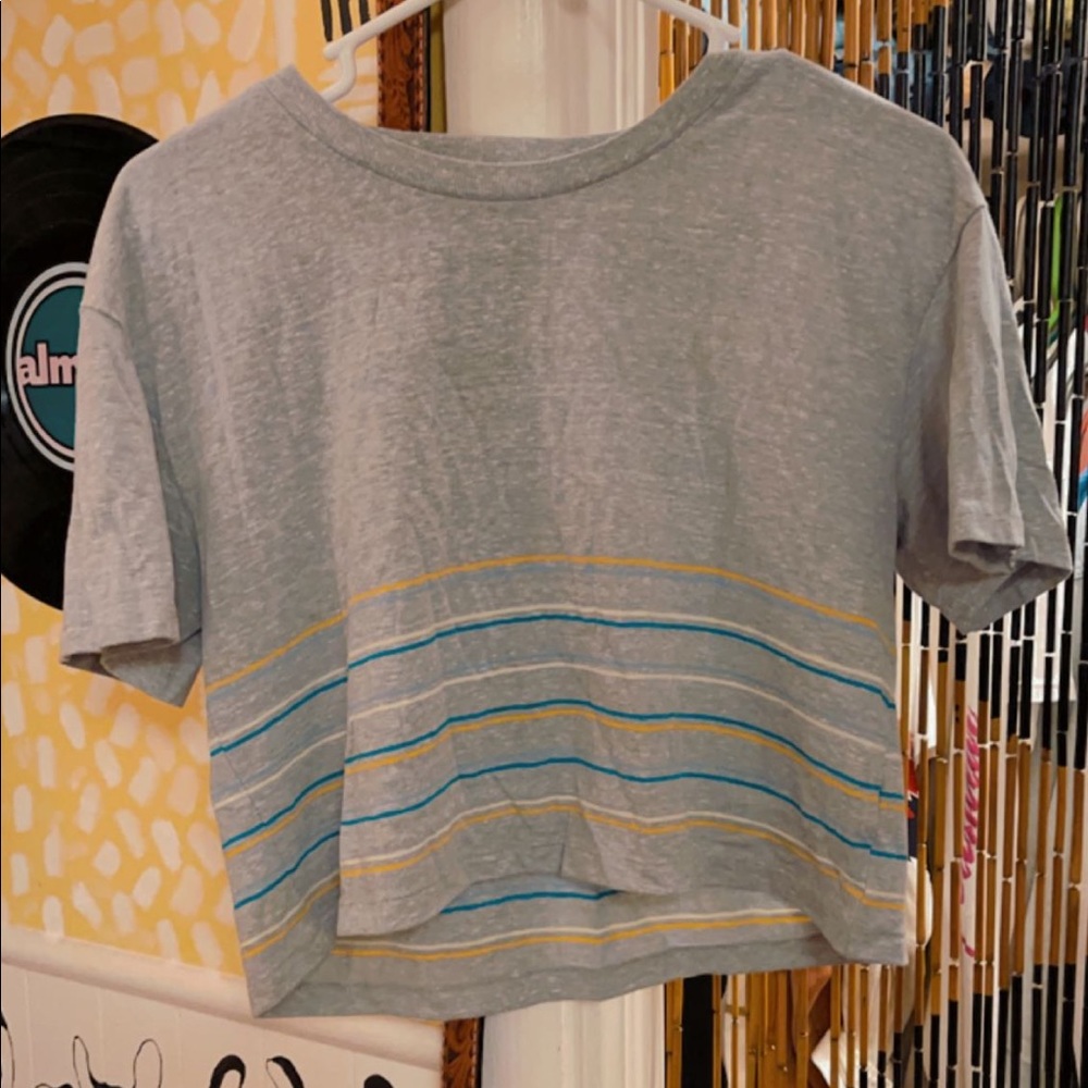 Medium brandy Melville cropped shirt
